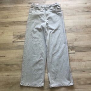 Almost Famous Light Gray Denim Pants